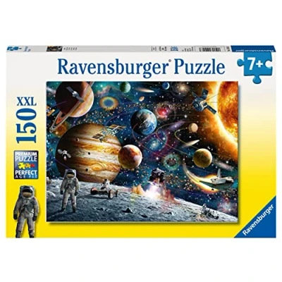 Abbildung von Ravensburger Kinderpuzzle 10016 im Weltall Weltraum Puzzle für Kinder ab 7 Jahren, mit 150 Teilen XXL Format