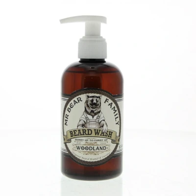 Abbildung von Mr Bear Family Beard WASH Bartshampoo, Herren, Größe: 250 ml, Woodland