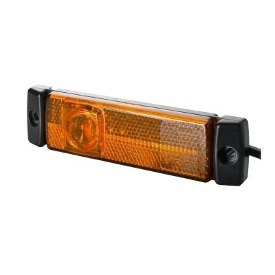 Abbildung von HELLA 2PS 011 422 341 Seitenmarkierungsleuchte LED links, rechts 24 Anbau, Schraubanschluss