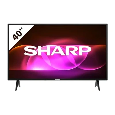 Abbildung von SHARP 40FA6E Full HD LED Fernseher 101 cm (40 Zoll), 3X HDMI, 2X USB, VB T/T2/C/S/S2 (MPEG4 + HEVC/H.265, Schwarz