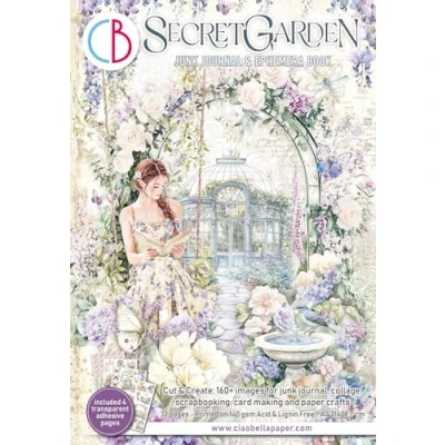 Abbildung von Ciao Bella Secret Garden A4 Junk Journal Ephemera Book (32pcs) (CBB007)