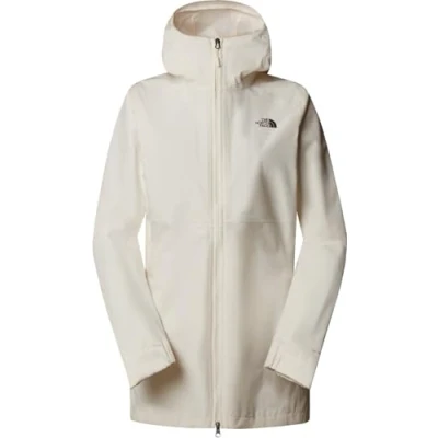 Abbildung von The North Face Hikesteller Jacket Hardshelljacke, Damen, Größe: Small, White dune