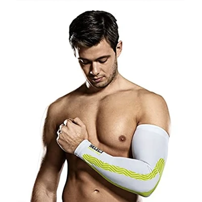 Abbildung von Select Kompressions Armbandage, L, weiß, 5661003000