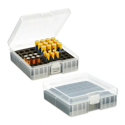 Abbildung von relaxdays Batteriebox 2er Set (2er Set)