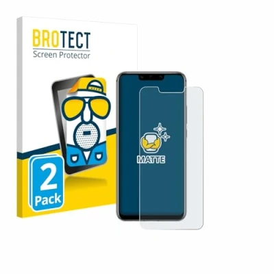 Abbildung von BROTECT Entspiegelungs Schutzfolie für Huawei Mate 20 lite (2 Stück) Matte Displayschutz Folie, Anti Reflex, Fingerprint