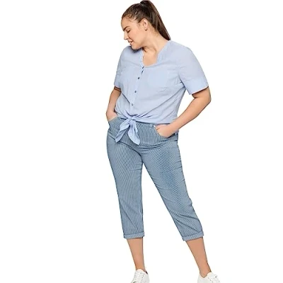 Abbildung von Sheego Jeans Slim Fit, Damen, Größe: 42, Blue denim