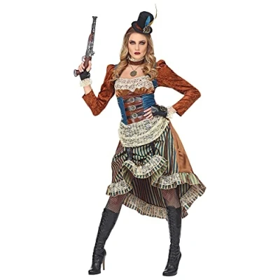 Abbildung von Widmann S.r.l. Kostüm Steampunk Lady &#039;Genevieve&#039; für Damen, Voku