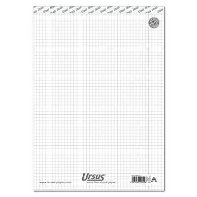 Abbildung von Ursus Notizblock A4 kariert 60g/qm 48 Blatt