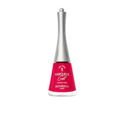 Abbildung von Bourjois Fabelhafter Gel Nagellack, 260, Happily Pink, Jellygloss Textur und langanhaltendes glänzendes Finish, vegane Formel, professionelle Ergebnisse zu Hause, 9 ml