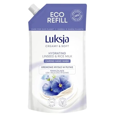 Abbildung von Flüssigseife LUKSJA Leinsamen Vegan 400ml 1 Stk.