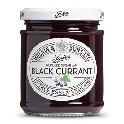 Abbildung von Tiptree Schwarze Johannisbeer Marmelade mit reduziertem Zucker 200 g