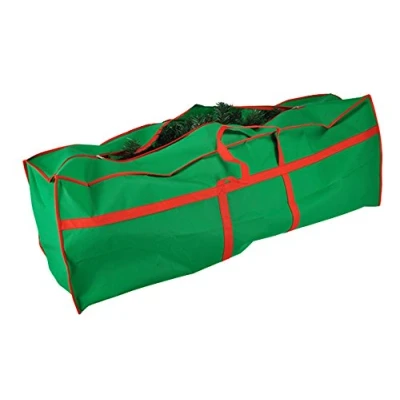 Abbildung von Markenlos Tannenbaumhülle 150 210 cm Tannenbaumtasche Weihnachtsbaumhülle Weihnachtsbaum (Für Bäume bis cm)