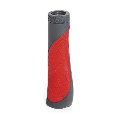 Abbildung von XLC Griffe Comfort BO GR S17, rot/Grau, 135 mm