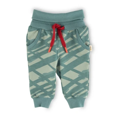 Abbildung von sigikid DINO World Jogginghose für Kinder, Größe: 80, Grün