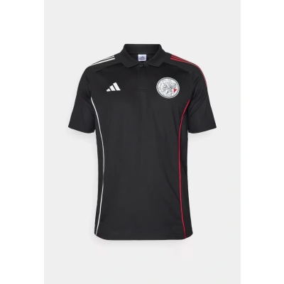 Abbildung von adidas Performance AJAX Poloshirt, Herren, Größe: XS, Black/white/bold red