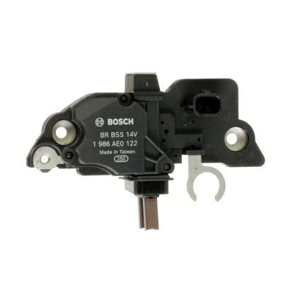 Abbildung von BOSCH 1 986 AE0 122 Lichtmaschinenregler RENAULT: Megane 3 Schrägheck, CLIO 3, 2, DACIA: Lodgy