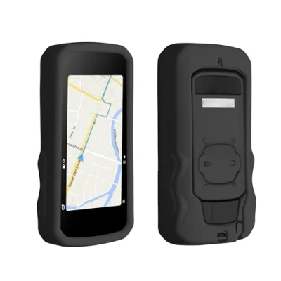 Abbildung von kwmobile Hülle kompatibel mit Bryton Rider 750 Silikon GPS Fahrrad Case Schutzhülle in Schwarz