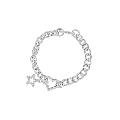 Abbildung von iXXXi Connect Composite Armband Monique Silber 18cm, Edelstahl, Kein Edelstein