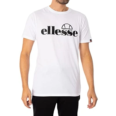 Abbildung von Ellesse Fuenti Tshirt print, Herren, Größe: XL, White