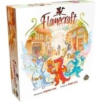 Abbildung von Asmodee Spiel, Familienspiel LDGD0011 Flamecraft, Brettspiel, für 1 5 Spieler, ab..., Worker Placement