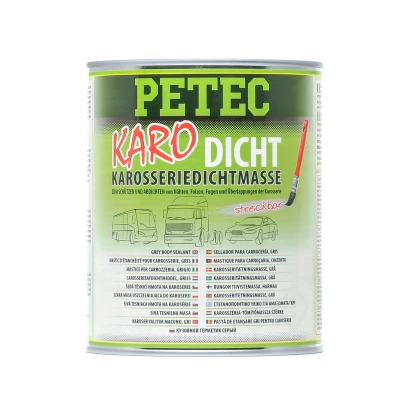 Abbildung von PETEC 94130 Karosseriedichtstoff grau Dose 1 5 elastisch, aushärtend, überlackierbar
