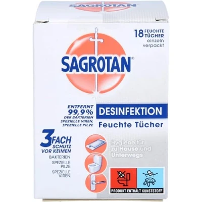 Abbildung von Sagrotan Desinfektionstücher