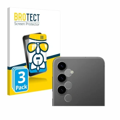 Abbildung von BROTECT Schutzglas für Samsung Galaxy S24 Plus (NUR Kameraschutz) (3 Stück) Schutzfolie Panzer Folie Glas [Extrem Kratzfest 9H, Anti Fingerprint,