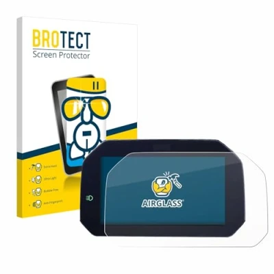 Abbildung von BROTECT Schutzglas für BMW F 900 R 2019 Connectivity TFT 6.5&quot; Schutzfolie Panzer Folie Glas [Extrem Kratzfest 9H, Anti Fingerprint,