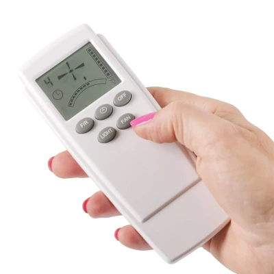 Abbildung von Smart Deckenventilator Eco Plano II, Ø 112 cm, grau, DC