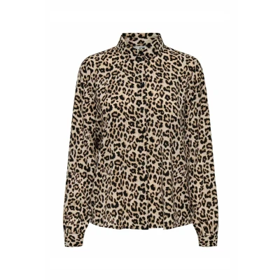 Abbildung von JDY Jdybrooke Hemdbluse, Damen, Größe: 38, Pumice stone