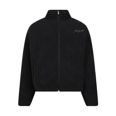 Abbildung von Pequs Mykonos Script Fleecejacke, Herren, Größe: Medium, Black