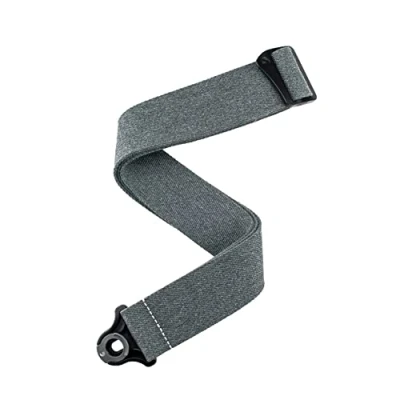 Abbildung von D&#039;Addario Accessories Auto Lock Gitarrengurt mit Verschluss Locking Guitar Strap Skater Grau, Polypro