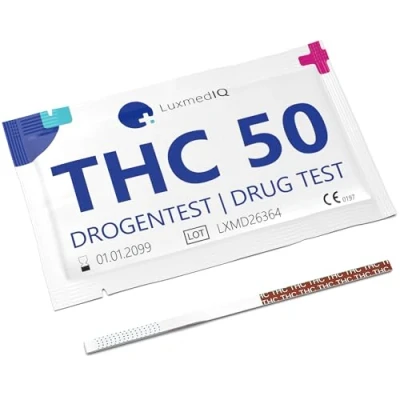 Abbildung von 15x Drogentest für Cannabis (THC) Urin Cutoff 50 ng/mL 15 St