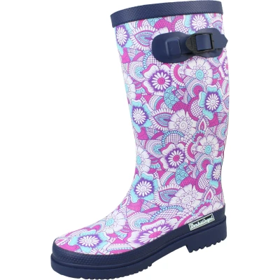 Abbildung von Damen Regenstiefel Susanne blau/multi Gr. 39