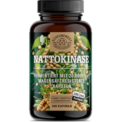 Abbildung von Scheunengut® Nattokinase 20.000 FU/g 240 St