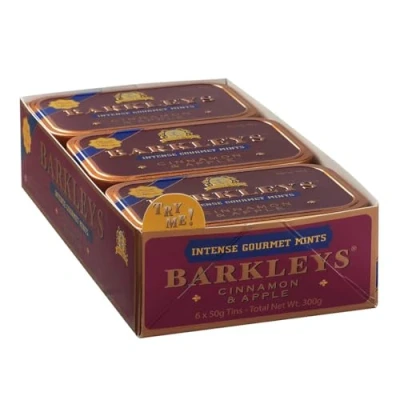 Abbildung von Barkleys Gourmet Mints Cinnamon &amp; Apple, 6er Pack (6 x 50 g)