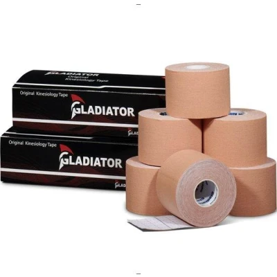 Abbildung von Wasserdichtes und elastisches Kinesio Tape beige 6 Rollen