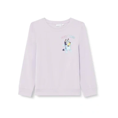 Abbildung von Name it Bluey Sweatshirt für Kinder, Größe: 98, Orchid petal