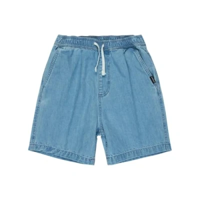 Abbildung von Quiksilver Taxer Youth Jeans Shorts für Kinder, Größe: 176, Stone wash