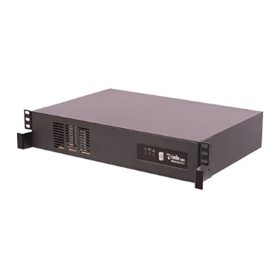 Abbildung von Riello IDR 1200 Unterbrechungsfreie Stromversorgung (UPS), 5 Ausgänge, AC, VA, 720 W, 220 V, 240 50/60 Hz, Sekunden Rot