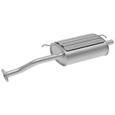 Abbildung von HELLA 8LD 366 026 751 Endschalldämpfer hinten mit Anbauteilen ROVER: 200 Hatchback