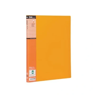 Abbildung von Pentel DCF542F Recycology Präsentationsmappe Fresh aus 50% recyceltem PP, A4, 20 Taschen, orange