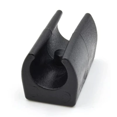 Abbildung von Design61 Klemmschalengleiter 8er Set Stuhlgleiter Bodenschongleiter Ø 12 mm mit Zapfen Möbelgleiter