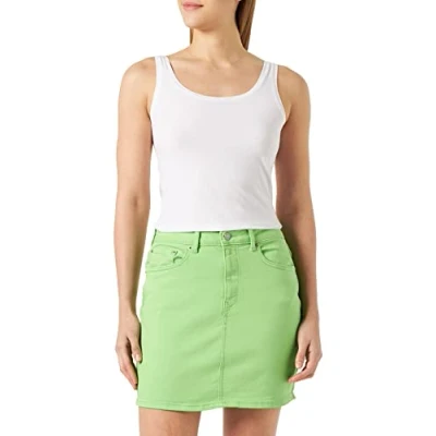 Abbildung von JJXX Hazel Minirock, Damen, Größe: XL, Green flash