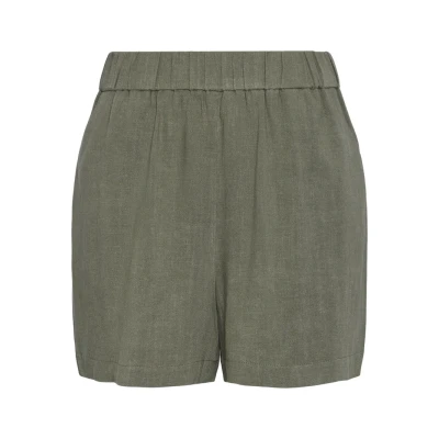 Abbildung von Pieces Pcvinsty Shorts, Damen, Größe: XS, Deep lichen green