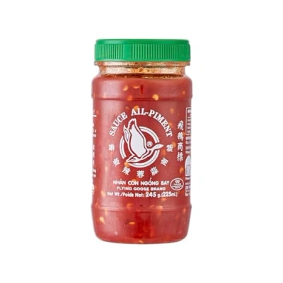 Abbildung von Flying Goose Sambal Oelek mit Knoblauch 245 g