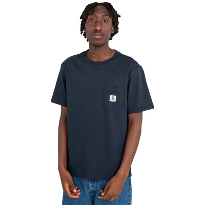 Abbildung von Element Basic Pocket Tshirt basic, Herren, Größe: XS, Eclipse navy