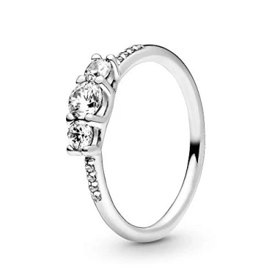 Abbildung von PANDORA 196242CZ 50 Damen Silber Zirkonia Ring