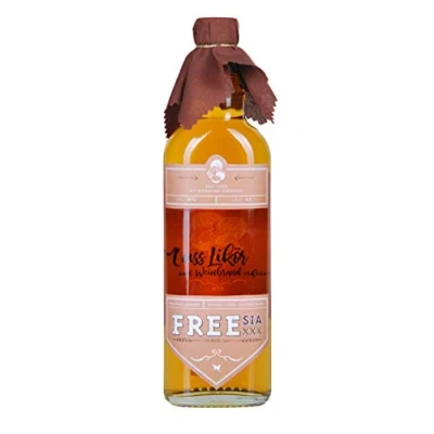 Abbildung von Wein Wolff FREEsia XXX Nuss Liqueur mit Weinbrand verfeinert Crafted Likör 30% vol. (1 x 0.50 l)