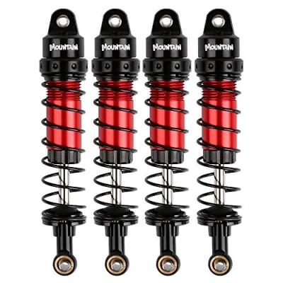 Abbildung von INJORA RC Stoßdämpfer Set 4 Stück Shock Absorbers Dämpfers für 1/10 Crawler Axial SCX10 90046 AXI231017 Traxxas TRX D90 (90mm)